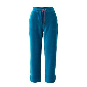 Matilda Jane Cropped Velvet Blue Pants